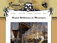 Tablet Screenshot of mandragora-bochum.de